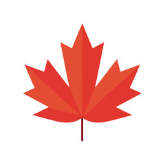 Fototapeta premium Vibrant Maple Leaf Design for Canadian Celebration