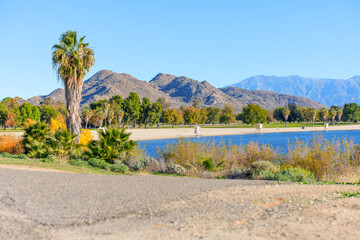 Lake Perris's Arid Landscape and Aquatic Recreation