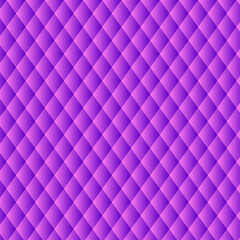 Obraz premium Seamless vibrant purple diamond pattern background with quilted texture suitable for upholstery or digital design projects