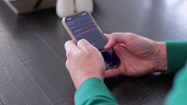 Middle Aged Man Receives an Attractive Remote Job Opportunity - SMS Text Scam to Credential Data Harvesting - Cybersecurity Education Concept