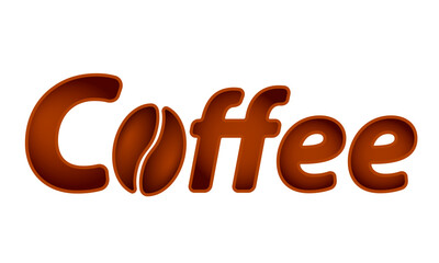 Coffee bean word