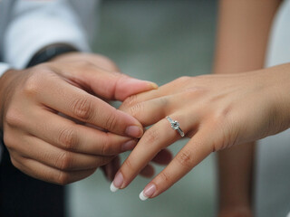 Engaged: Diamond on Her Finger 12