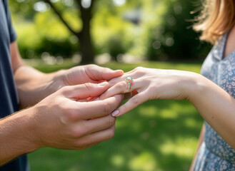 Engaged: Diamond on Her Finger 17