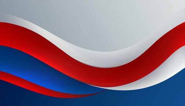 red white blue patriotic swoosh slide presentation for election graphic with room for copy text wallpaper