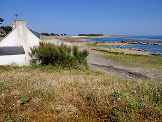Quiberon peninsula near the "Pointe du Conguel", in the Morbihan department in Brittany in north-western France