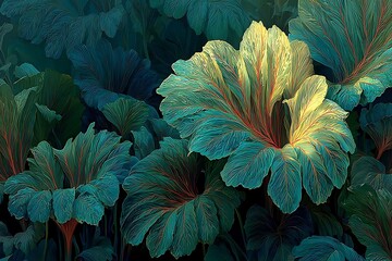 Majestic double waterfall in modern interior design high resolution picture