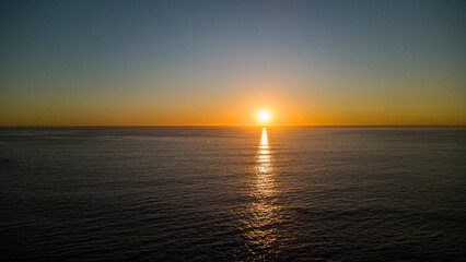 Obraz premium Aerial view from Camps Bay in Cape Town, South Africa