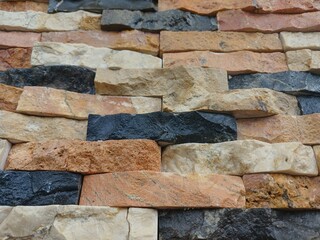Natural stone wall texture