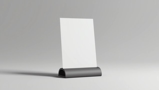 ACM board advertising outdoor footpath sign and wobbler. 3d render illustration