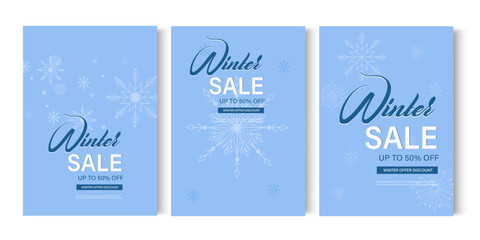 winter sale poster