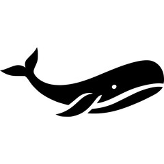 Sperm Whale Icon Vector © Mubarok