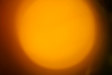 Sonnig leuchtender Kreis planetengleich