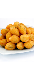 Cheese-filled dumpling, Brazilian snacks