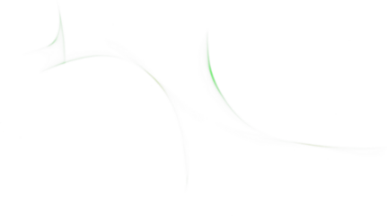 Abstract Light Effect with Glowing Particles on Transparent Background