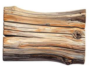 Fototapeta premium Close-up of weathered wood plank showing details like grain, knots, and variations in texture and color
