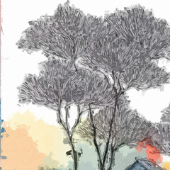 Various oil paintings, floral landscapes, lakes, sailboats, cottages, forests, roses, peonies, mountainous areas, tigers, willows, figures, birds