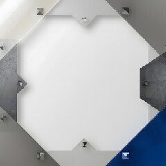 Geometric Metal Frame