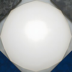 Geometric Metal Frame