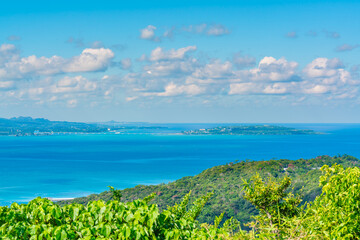 六田原展望台より