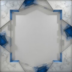 Geometric Metal Frame