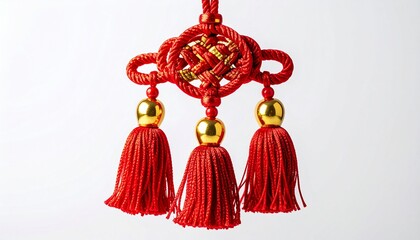Red Chinese Knot Tassel Ornament Decoration