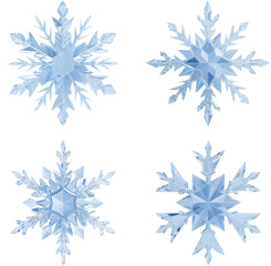 雪の結晶　氷　冬