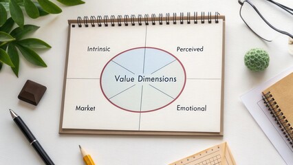 Conceptual Representation of Value Dimensions in Business Strategy and Marketing Analysis with Notes and Tools