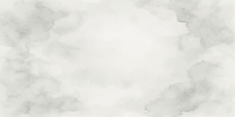 Fluffy white cumulus clouds drift across a bright blue summer sky, creating a beautiful nature cloudscape and texture in the clear atmosphere on a sunny day © ROPA