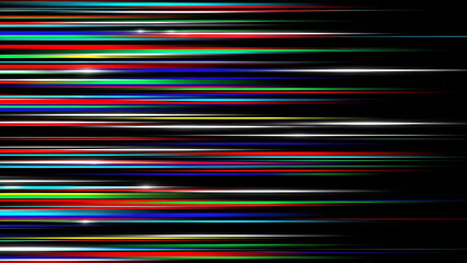 Abstract Digital Glitch Effect Horiz 1