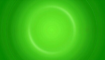 A vibrant green radial gradient design with a central highlight, evoking energy and freshness, with subtle curved lines