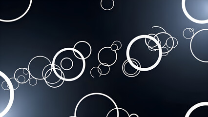 Abstract geometric pattern of white 9