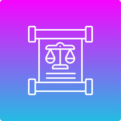 Obraz premium Scroll Icon