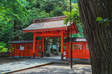 茨城　息栖神社の神門