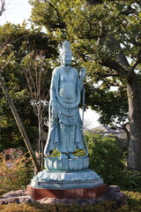 川崎大師、観音像。