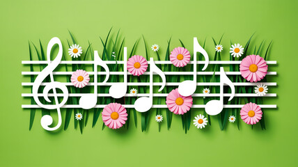 easter card with eggs