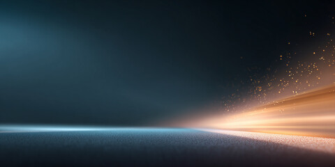 abstract background of tech lines and racing track with space for text