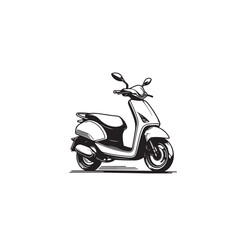 a modern automatic scooter © Kenotia