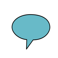 Speech bubbles with textured