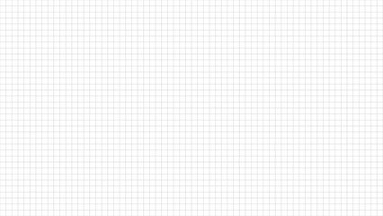 シンプルな方眼紙デザイン グリッド線 イラスト 16:9サイズ モノクロ