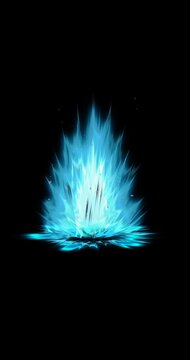 Super Saiyan God Burst Effect.It strikes a balance between staying true to the original IP elements and maintaining an original aesthetic