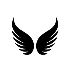 Obraz premium Wing icon. Wing icon set. Vector emblem