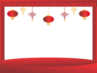 Chinese New Year background icon 
