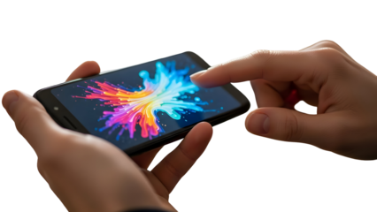 woman using digital tablet