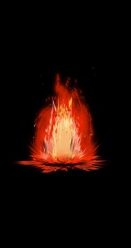 Super Saiyan God Burst Effect.It strikes a balance between staying true to the original IP elements and maintaining an original aesthetic