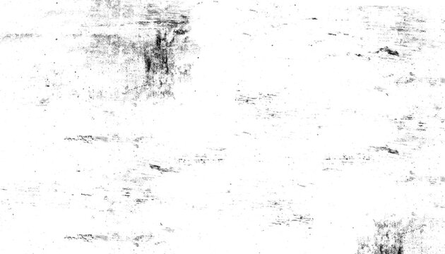 Grunge black and white texture with distressed, scratched patterns creating vintage, worn effect. Ideal for backgrounds or overlays
