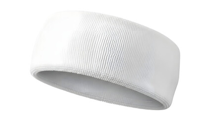 Close up view of a white textured curved object on a black background