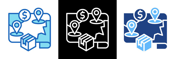 Free Trade Zone triplestyle icon