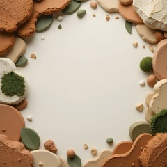 Clay Texture Natural Frame