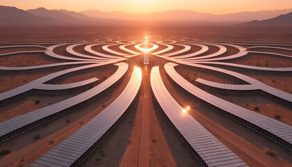 railroad tracks in the morning