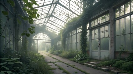 old abandoned factory